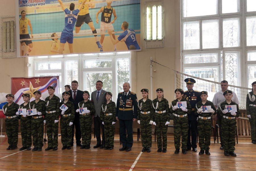 Чебоксарским ученикам присвоены кадетские звания