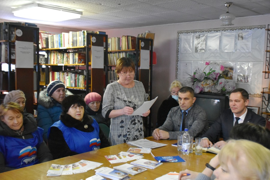 Алексей Людков принял участие в отчётном мероприятии начальника Карачевского территориального отдела