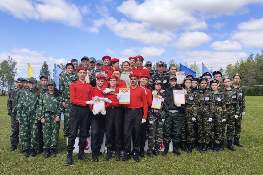 В Урмарcком муниципальном округе завершился муниципальный этап 55 Всероссийских военно-патриотических игр «Зарница 2.0»