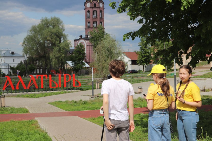 Благоустройство города Алатыря привлекло внимание представителей блогосферы Чувашии