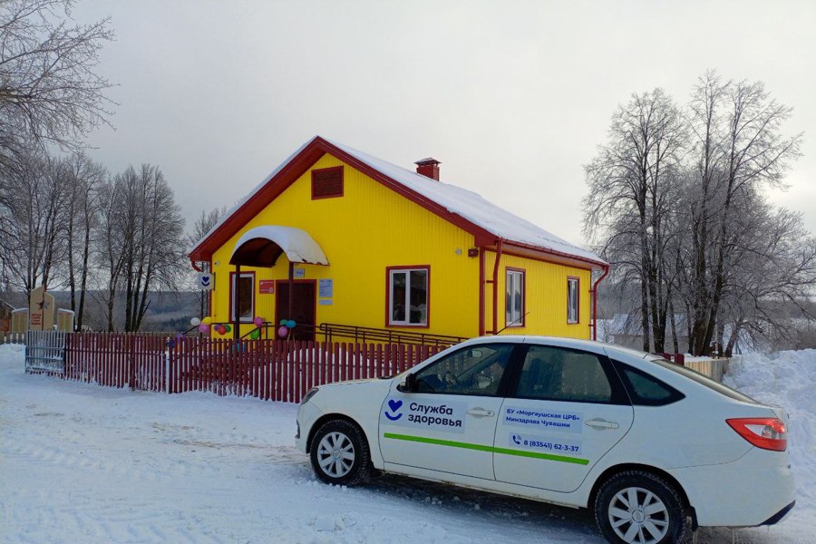 В деревне Чураккасы Моргаушского муниципалитета открылся новый фельдшерско-акушерский пункт