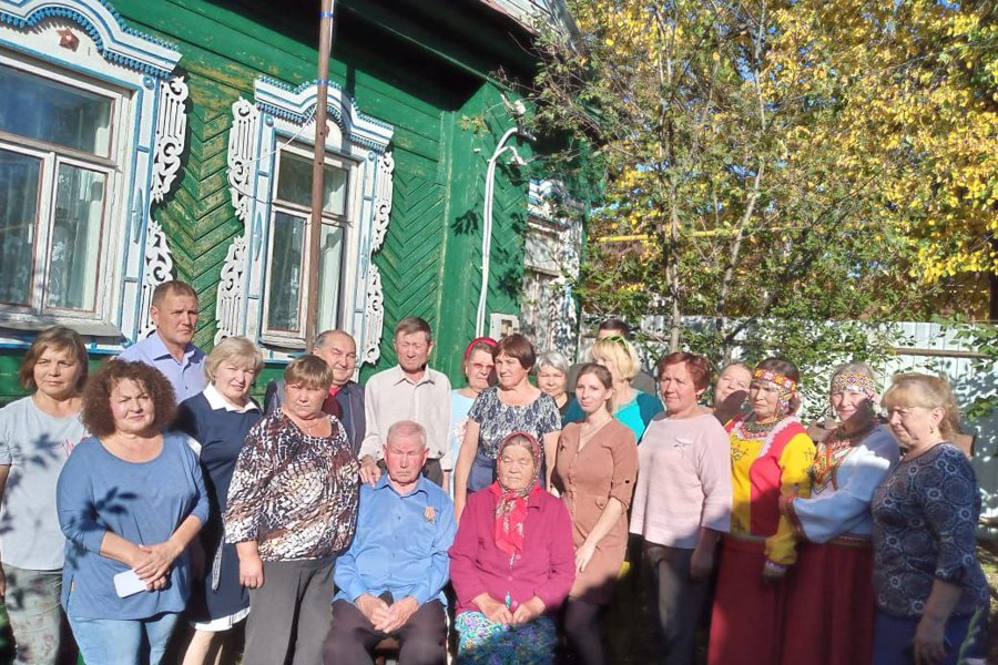 90-летний юбилей празднует Почетный гражданин Исаковского сельского поселения Агафон Андреев