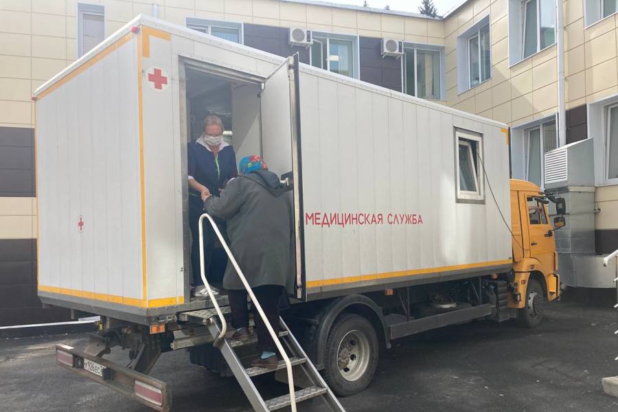 В Чебоксарской районной больнице работает выездной маммограф