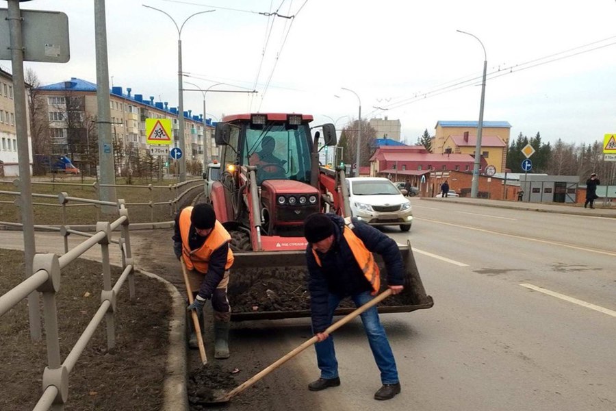 Чисто там, где убирают: в Чебоксарах чистоту поддерживают круглосуточно