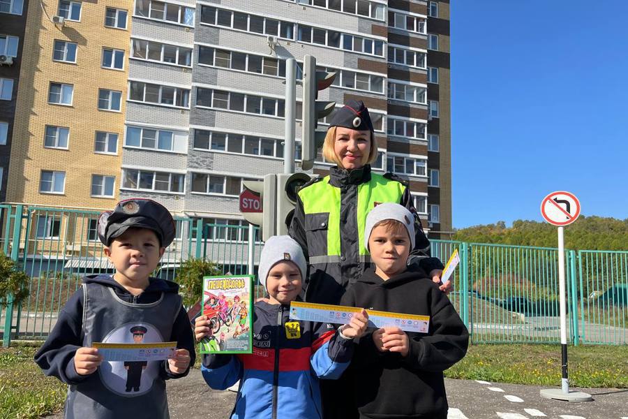 В учреждениях образования г. Чебоксары проходят занятия по безопасности дорожного движения