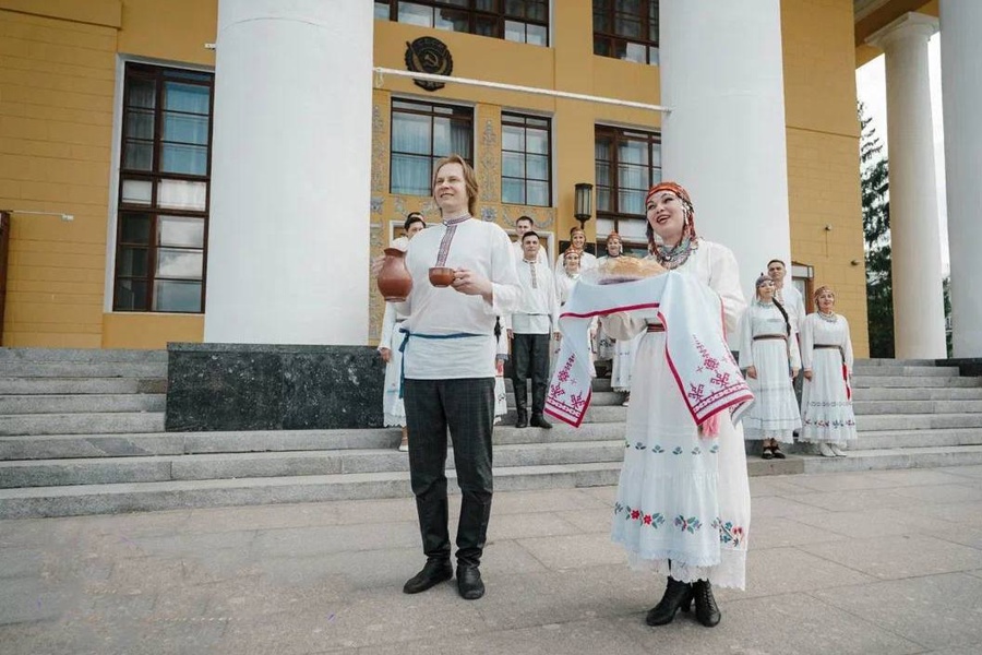 Участники фестиваля «ГИТИСФЕСТ. Театральное Приволжье 2024» в Чебоксарах