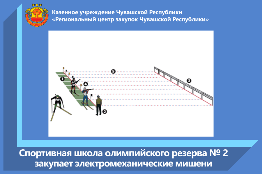 Спортивная школа олимпийского резерва № 2 закупает электромеханические мишени