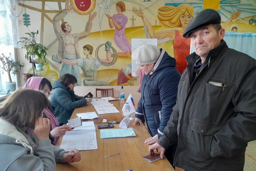 Итоги голосования в Красночетайском округе на 20:00