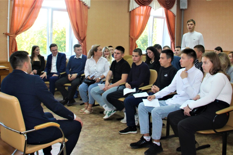 Встреча активной молодежью Цивильского муниципального округа
