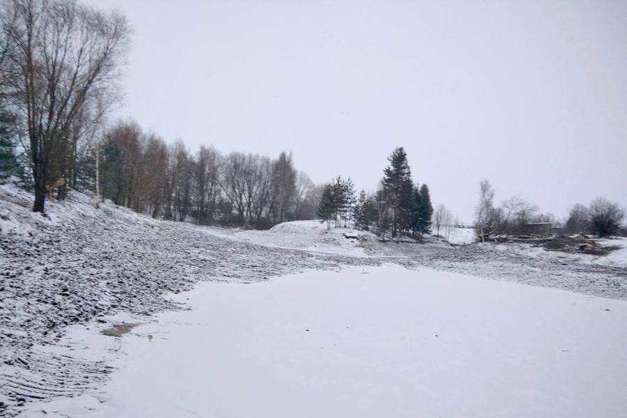 Завершены работы по очистке и благоустройству противопожарного водоема в д. Вурманкасы