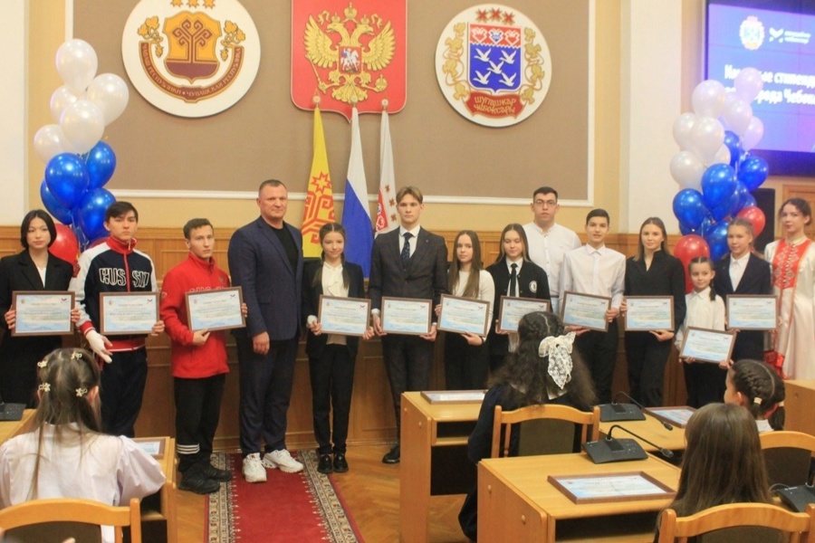 25 юных спортсменов стали стипендиатами именной стипендии Главы города Чебоксары