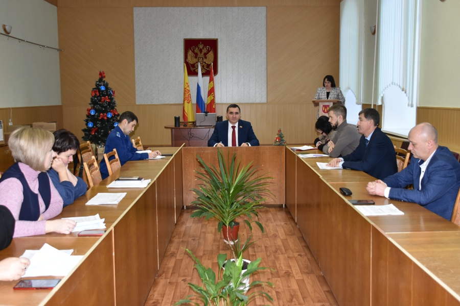 Состоялось заключительное в этом году двадцать шестое Собрание депутатов Алатырского муниципального округа Чувашской Республики первого созыва