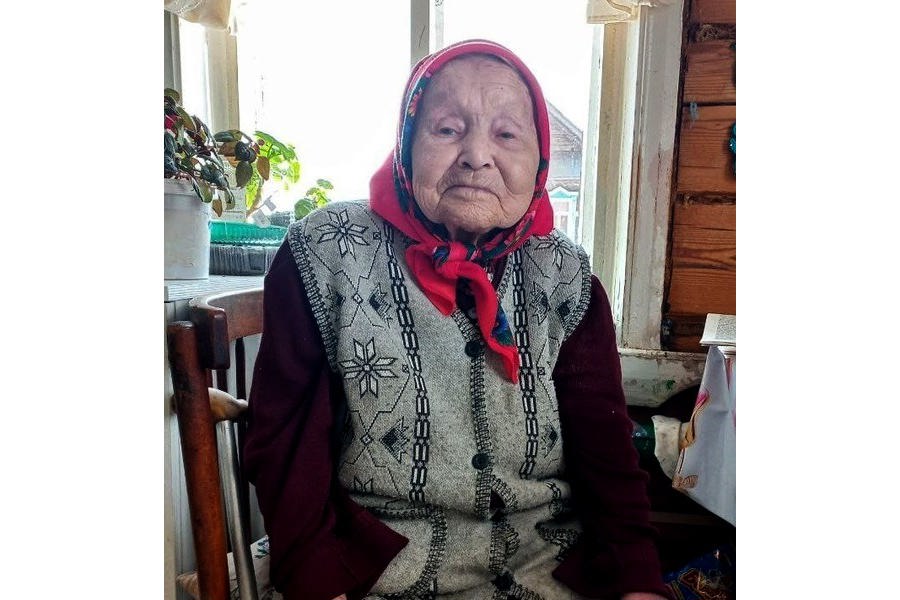 90-летие отметила жительница Ядринского округа Лидия Васильева