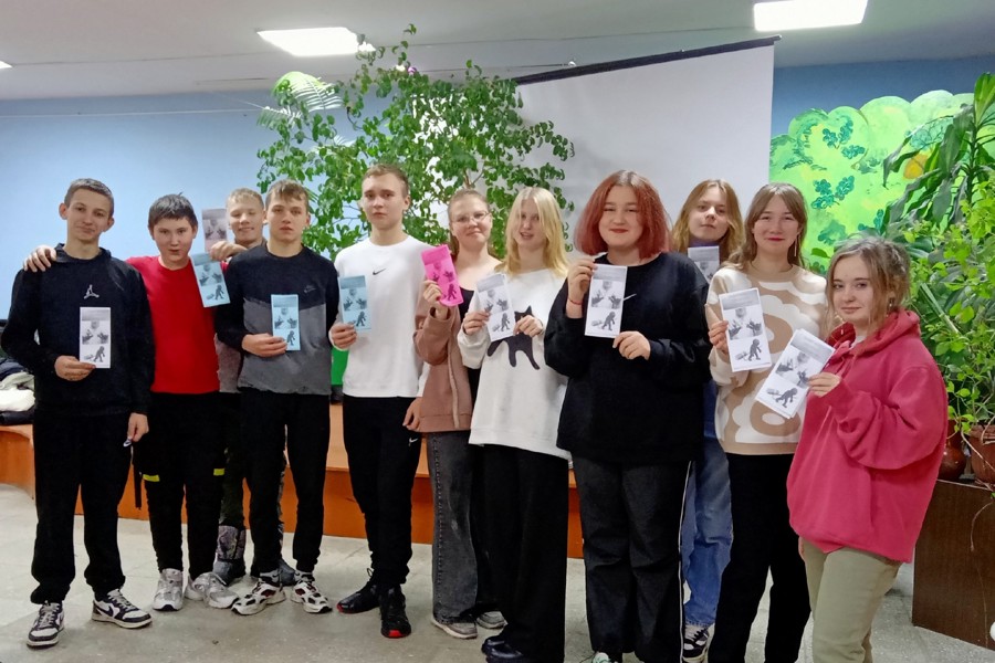 Профилактическая беседа «Курить не модно – дыши свободно!» состоялась в Октябрьском СДК