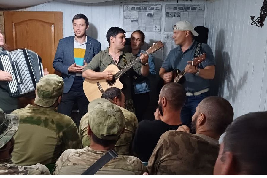 Артисты чувашских театров выступили с концертом в Донецской Республике и Бердянском районе Запорожской области