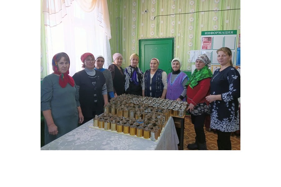 «Уголек тепла» для наших бойцов