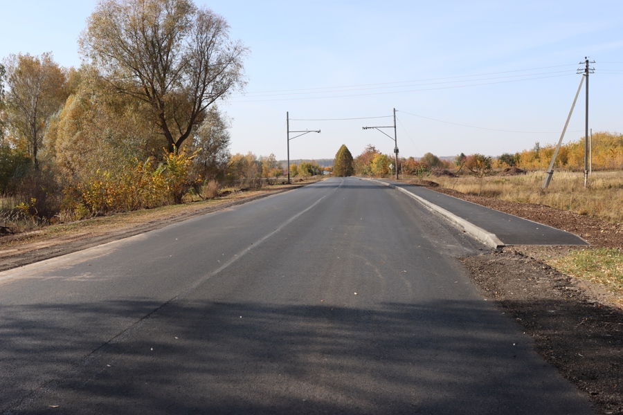 В Урмарском округе привели в нормативное состояние региональную трассу Урмары-Ковали-Нурлаты