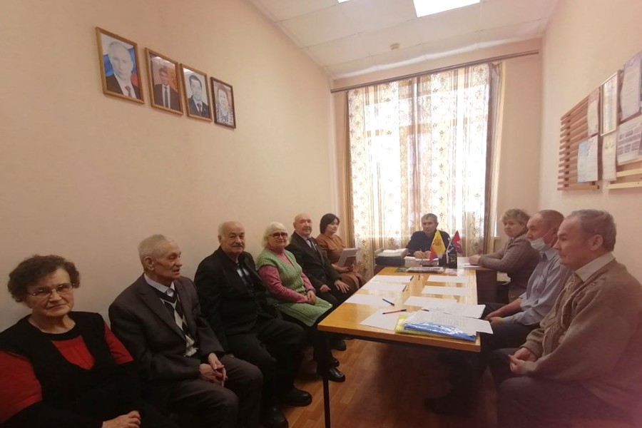 Прошло заседание городского отделения Общества инвалидов Ядринского муниципального округа.