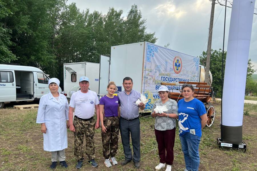 Команда Госветслужбы Чувашии приняла участие на II агродобровольческом слете «Лучшие на селе»