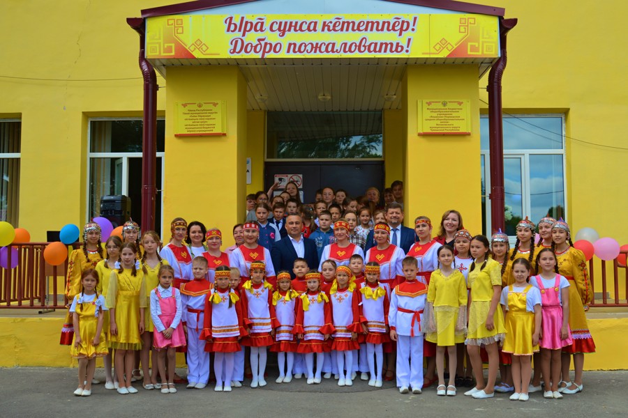 Янтиковский муниципальный округ посетил Алексей Лукшин, заместитель министра образования Чувашской Республики