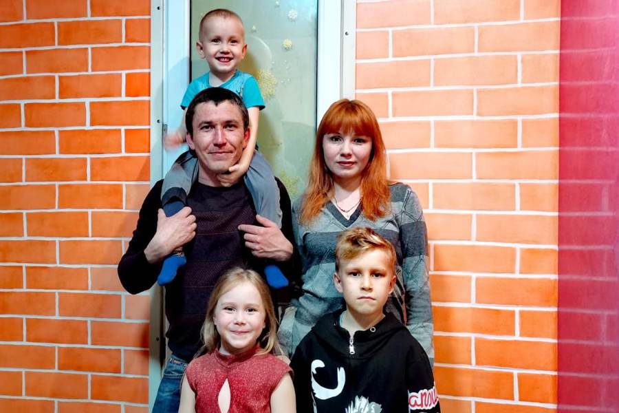 Благодаря государственной поддержке семья Гуреньковых приобрела просторный новый дом