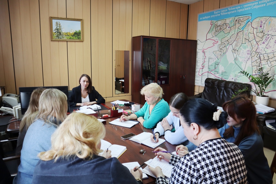 Состоялось совещание с сотрудниками Аппарата Чебоксарского городского Собрания депутатов по предоставлению сведений о доходах, расходах, об имуществе и обязательствах имущественного характера