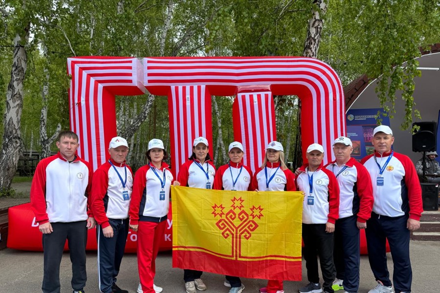 Команда Батыревского муниципального округа участвует в Всероссийском Фестивале ГТО