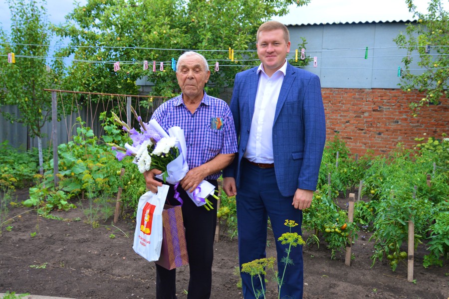 Славный юбилей ветерана сельскохозяйственного труда