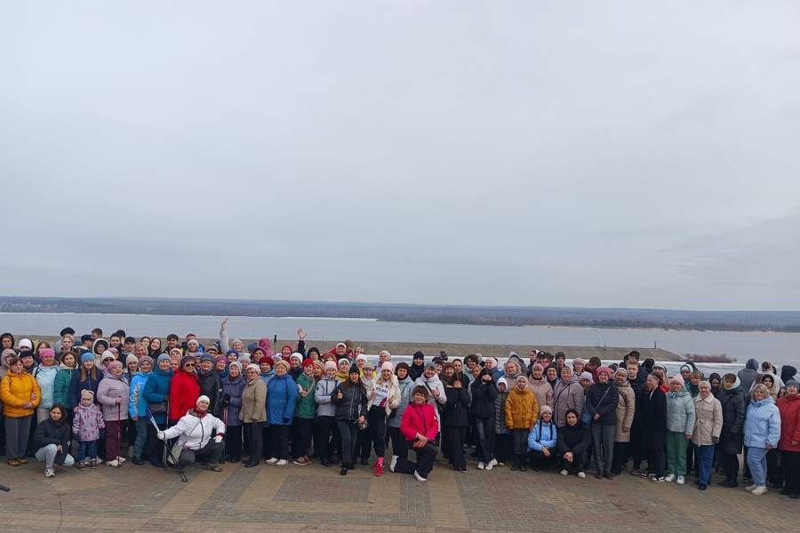 В рамках Всемирного дня здоровья в Новочебоксарске прошла акция «10 000 шагов к жизни»