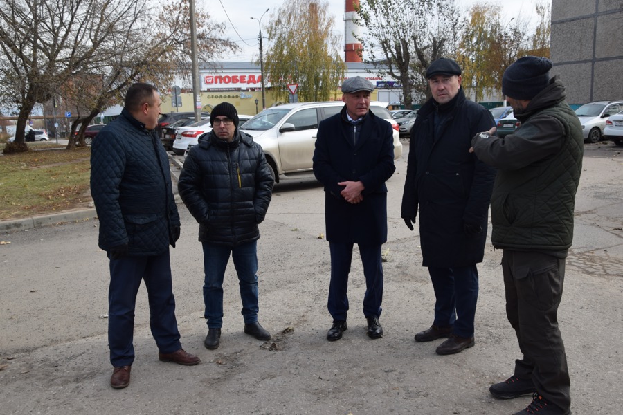 В Чебоксарах состоялась общественная приемка дворовых территорий