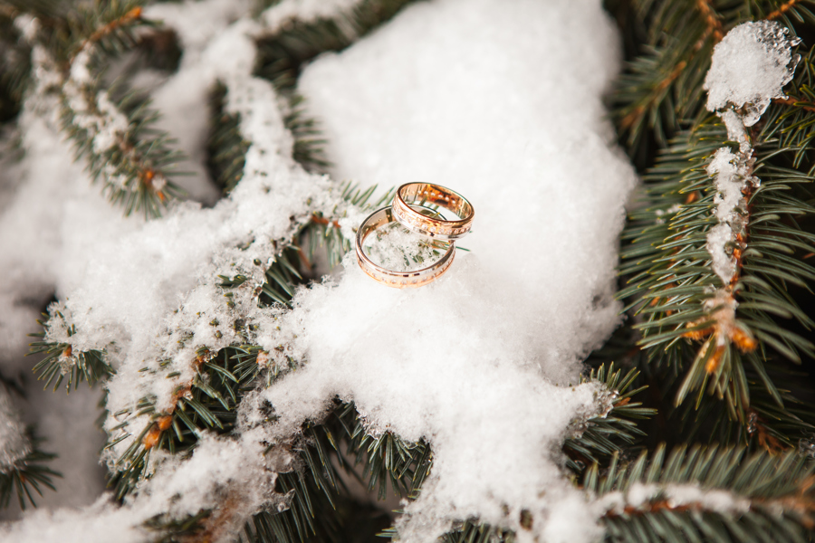 В день зимнего солнцестояния влюблённые пары Калининского района г. Чебоксары регистрируют браки