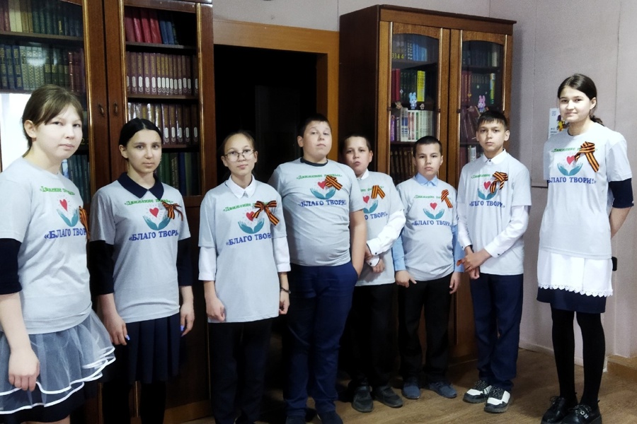 Сойгинская сельская библиотека присоединилась к Всероссийской патриотической акции «Георгиевская ленточка»