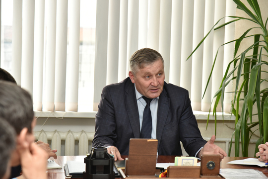 Традиционное совещание главы муниципалитета Игоря Семёнова
