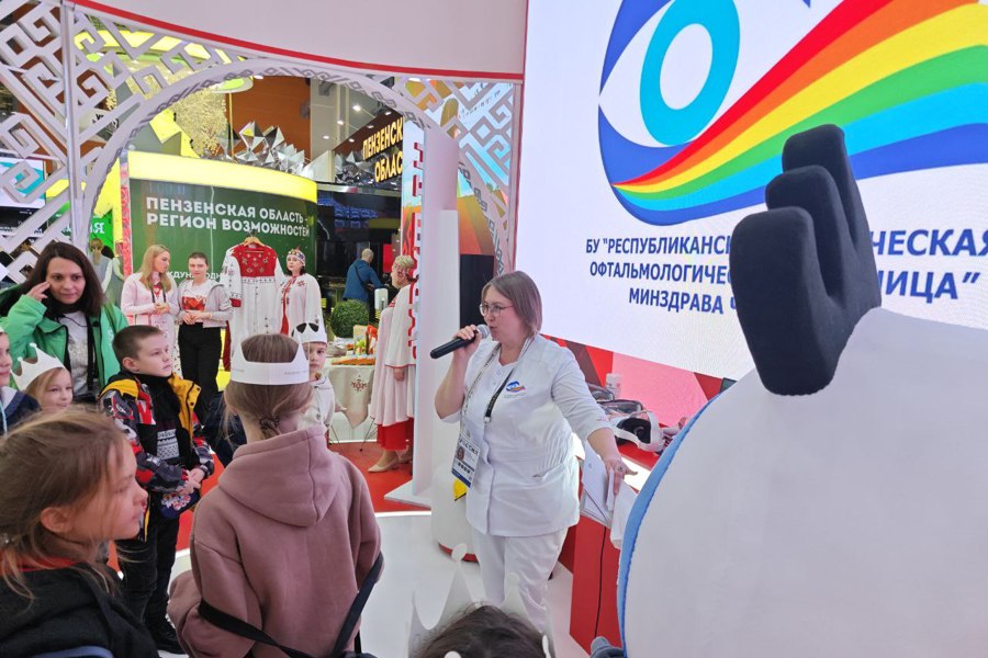 Офтальмологи Чувашии обследовали порядка 6000 посетителей экспозиции Минздрава Чувашии на выставке «Россия»