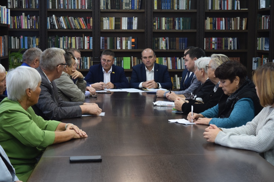 Расширенное заседание Общественной палаты Мариинско-Посадского муниципального округа
