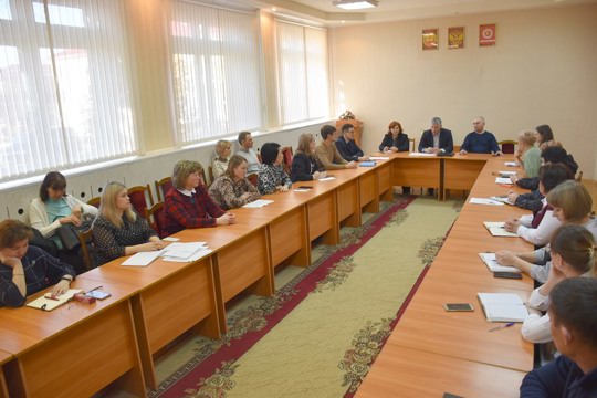 О реализации проектов программы «Эффективный регион» шла речь на рабочем совещании в администрации города Шумерля