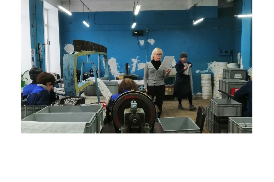 «Ратная слава героев»: информационно-патриотический час в поддержку СВО в спецбиблиотеке им. Л. Толстого