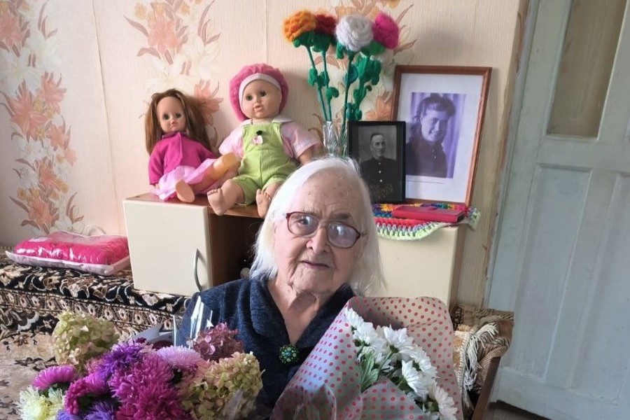 Жительнице г. Чебоксары Вере Ятмановой исполнилось 100 лет