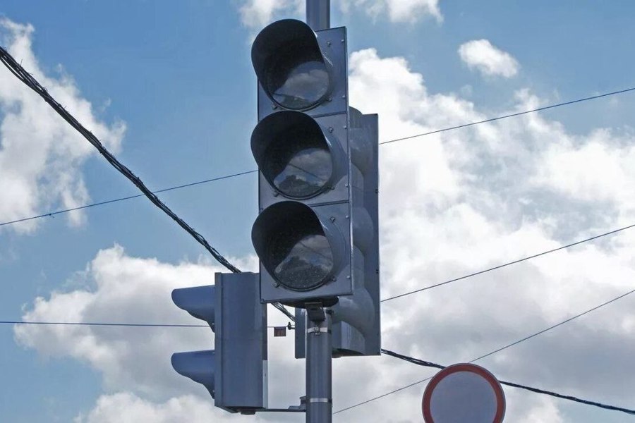 На перекрестке Московского проспекта и улиц Афанасьева и Иванова в Чебоксарах временно отключат светофоры