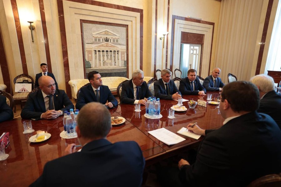 Встреча с Чрезвычайным и Полномочным Послом Российской Федерации в Республике Беларусь Борисом Грызловым