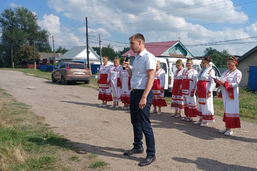 Глава Красноармейского муниципального округа Павел Семенов принял участие на празднике -День деревни в Голов и Албахтино