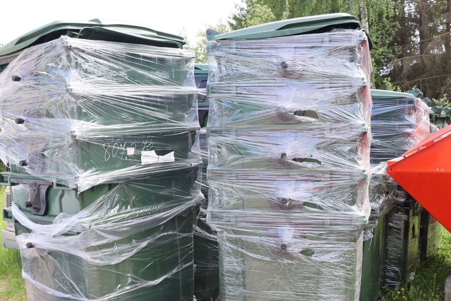 34 новых контейнера для сбора ТКО было закуплено для Ядринского округа