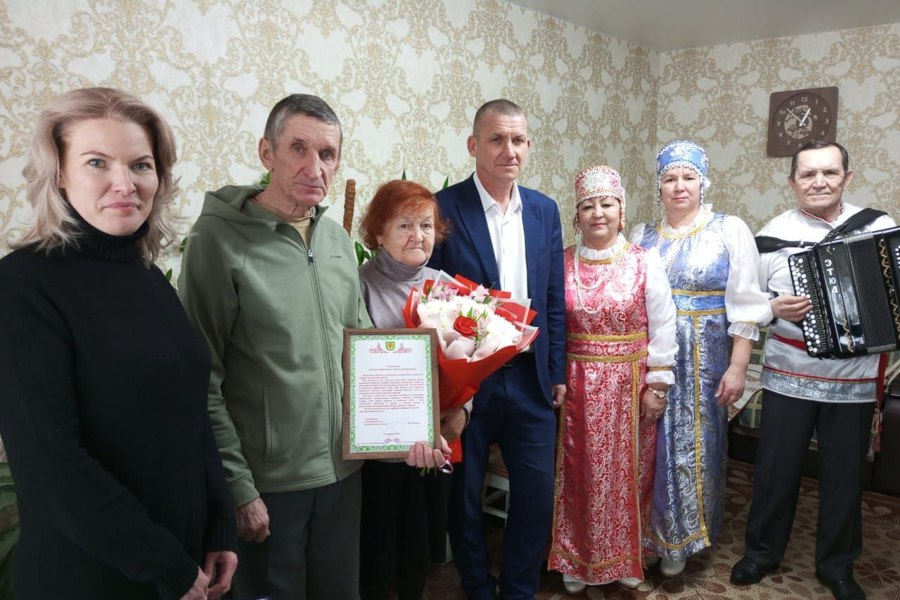Супруги Титовы из Цивильска отметили 50- летний юбилей совместной жизни