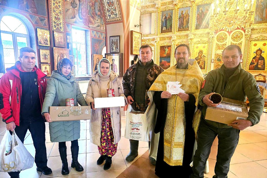 В зону СВО отправили очередную партию гуманитарной помощи с Урмарского муниципального округа