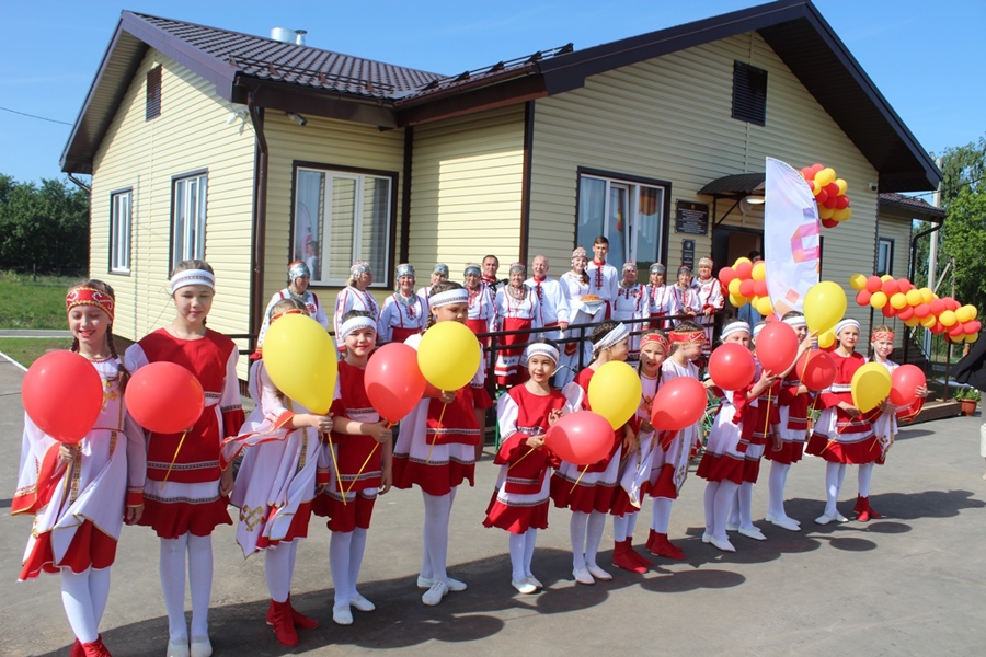 В деревне Ямбай Урмарского округа состоялось открытие нового Дома культуры