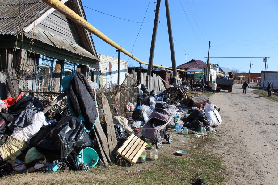 Проведены работы по ликвидации несанкционированных свалок в поселениях Шумерлинского муниципального округа