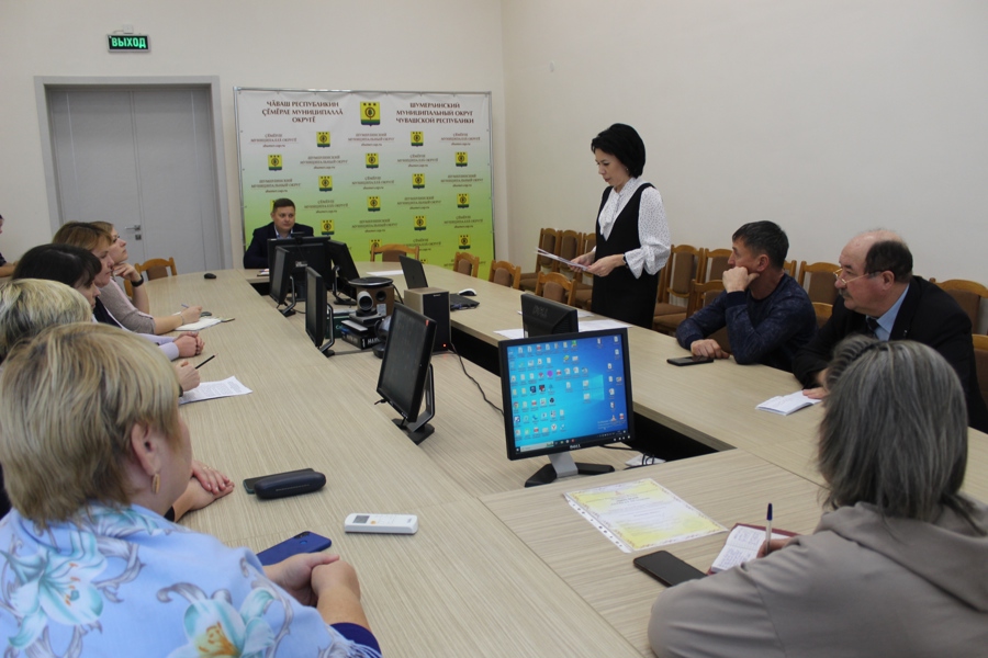 В администрации прошло заседание Общественной палаты Шумерлинского муниципального округа