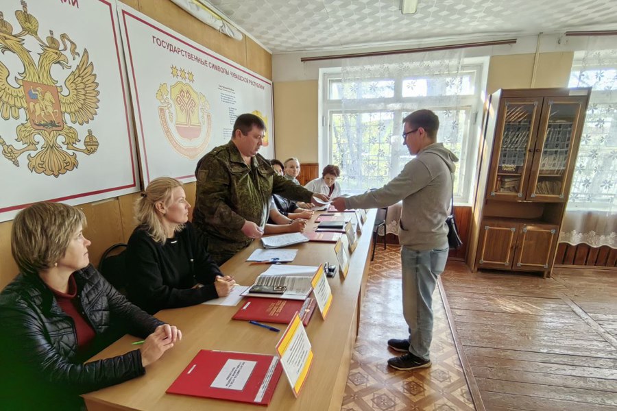 В Цивильском округе стартовала осенняя призывная кампания