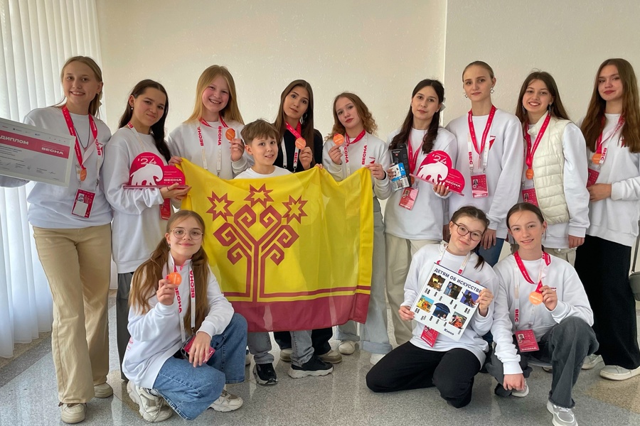 Молодёжь Чувашии в числе победителей Российской школьной весны