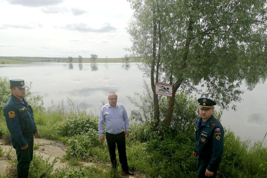 Определены места массового отдыха людей на водных объектах